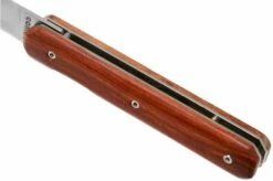 Akinod Utility Folding Knife 18H07 Coral Wood, Gentleman's Knife -KNIVESANDTOOLS Sales AIA03M00005 07 akinod