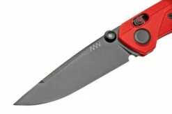 ANV Knives A100 CPM MAGNACUT, DLC, Alock, GRN Red ANVA100-009, Pocket Knife -KNIVESANDTOOLS Sales ANVA100 006 04 anvknives
