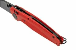 ANV Knives A100 CPM MAGNACUT, DLC, Alock, GRN Red ANVA100-009, Pocket Knife -KNIVESANDTOOLS Sales ANVA100 006 05 anvknives