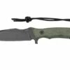 ANV Knives M311, M311-064 Spelter NC Elmax, Black Micarta Handle, Black Kydex Sheath, Fixed Knife