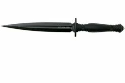 ANV M500 Anthropoid DLC Elmax, Black Handle, M500-001, Black Kydex Sheath, Dagger Knife