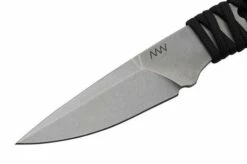 ANV Knives P100 Sleipner, Grey Paracord, P100-003, Black Kydex Sheath, Neck Knife -KNIVESANDTOOLS Sales ANVP100 003 03 anv