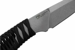 ANV Knives P100 Sleipner, Grey Paracord, P100-003, Black Kydex Sheath, Neck Knife -KNIVESANDTOOLS Sales ANVP100 003 05 anv