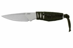 ANV Knives P100 Sleipner, Olive Paracord, P100-004, Black Kydex Sheath, Neck Knife