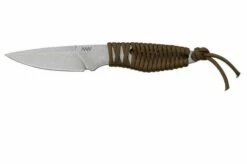 ANV Knives P100 Sleipner, Coyote Paracord, P100-005, Black Kydex Sheath, Neck Knife