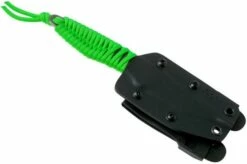 ANV P100 Sleipner, Neon Green Paracord, ANVP100-009, Black Kydex Sheath, Neck Knife 13 ANV P100 Sleipner, Neon Green Paracord, ANVP100-009, Black Kydex Sheath, Neck Knife -KNIVESANDTOOLS Sales ANVP100 009 05 anv knives