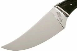 Laguiole En Aubrac Le Buron Cheese Knife Ebony, KMF99EBI -KNIVESANDTOOLS Sales AUKMF99EBI 04 laguiole en aubrac aukmf99ebi 04