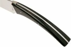 Laguiole En Aubrac Le Buron Cheese Knife Ebony, KMF99EBI -KNIVESANDTOOLS Sales AUKMF99EBI 07 laguiole en aubrac aukmf99ebi 07