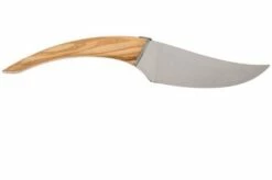 Laguiole En Aubrac Le Buron Cheese Knife Olive Wood, KMF99OLI -KNIVESANDTOOLS Sales AUKMF99OLI 03 laguiole en aubrac aukmf99oli 03