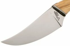 Laguiole En Aubrac Le Buron Cheese Knife Olive Wood, KMF99OLI -KNIVESANDTOOLS Sales AUKMF99OLI 04 laguiole en aubrac aukmf99oli 04