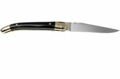 Laguiole En Aubrac Mini Pocket Knife, Buffalo Horn L0207BUL 11 Laguiole En Aubrac Mini Pocket Knife, Buffalo Horn L0207BUL -KNIVESANDTOOLS Sales AUL0207BUL 02 laguiole en aubrac ktaul0207bul 02