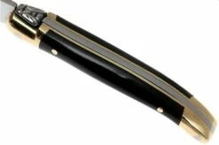 Laguiole En Aubrac Mini Pocket Knife, Buffalo Horn L0207BUL 15 Laguiole En Aubrac Mini Pocket Knife, Buffalo Horn L0207BUL -KNIVESANDTOOLS Sales AUL0207BUL 06 laguiole en aubrac ktaul0207bul 06