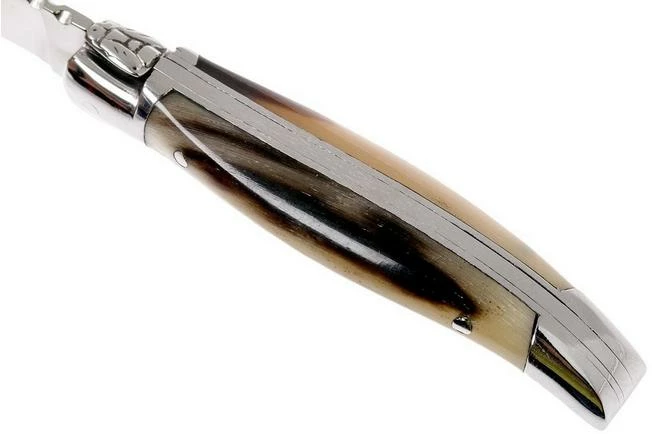Laguiole En Aubrac Pocket Knife 7 Cm Horn, L0207PCI-SSI1 9 Laguiole En Aubrac Pocket Knife 7 Cm Horn, L0207PCI-SSI1 - Image 7