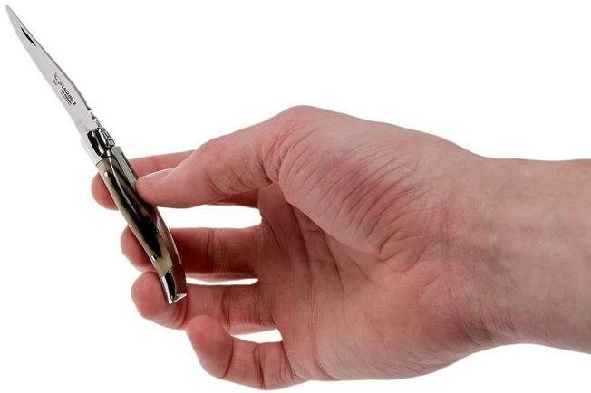 Laguiole En Aubrac Pocket Knife 7 Cm Horn, L0207PCI-SSI1 10 Laguiole En Aubrac Pocket Knife 7 Cm Horn, L0207PCI-SSI1 - Image 8