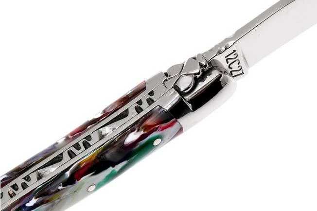 Laguiole En Aubrac 10 Cm Pocket Knife Harlequin Acrylic, L0210ARLI-FSI1 8 Laguiole En Aubrac 10 Cm Pocket Knife Harlequin Acrylic, L0210ARLI-FSI1 - Image 6