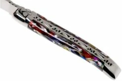 Laguiole En Aubrac 10 Cm Pocket Knife Harlequin Acrylic, L0210ARLI-FSI1 -KNIVESANDTOOLS Sales AUL0210ARLI FSI1 07 laguiole en aubrac aul0210arli fsi1 07