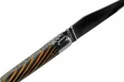 Laguiole En Aubrac Samba Yellow L0210SAJIFSJ1 Samba Wood, Polished, Laguiole Pocket Knife, 10 Cm -KNIVESANDTOOLS Sales AUL0210SAJIFSJ1 06 laguioleaubrac