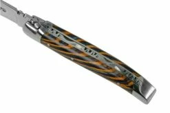 Laguiole En Aubrac Samba Yellow L0210SAJIFSJ1 Samba Wood, Polished, Laguiole Pocket Knife, 10 Cm -KNIVESANDTOOLS Sales AUL0210SAJIFSJ1 07 laguioleaubrac
