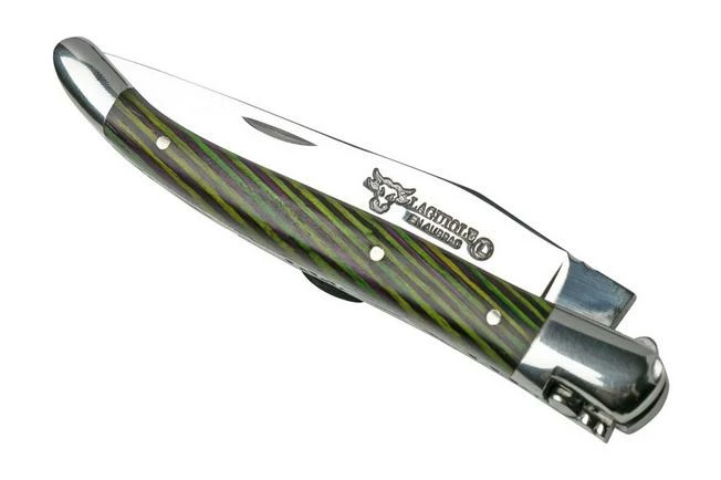 Laguiole En Aubrac Green Samba L0210SAVIFSJ1 Samba Wood, Polished, Laguiole Pocket Knife, 10 Cm 6 Laguiole En Aubrac Green Samba L0210SAVIFSJ1 Samba Wood, Polished, Laguiole Pocket Knife, 10 Cm - Image 4
