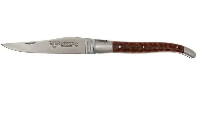Laguiole En Aubrac HP 12cm Snake Wood Hand-filed L0212AMH-FSI1 3 Laguiole En Aubrac HP 12cm Snake Wood Hand-filed L0212AMH-FSI1