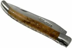 Laguiole En Aubrac 12cm Teak Wood Hand Filed L0212LKH/FSB1 Laguiole Knife 13 Laguiole En Aubrac 12cm Teak Wood Hand Filed L0212LKH/FSB1 Laguiole Knife -KNIVESANDTOOLS Sales AUL0212LKH FSB1 04 laguiole en aubrac