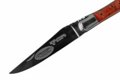 Laguiole En Aubrac Red Poplar Burl L0212LPRIFSJ1 Poplar Wood, Polished, Laguiole Pocket Knife, 12 Cm -KNIVESANDTOOLS Sales AUL0212LPRIFSJ1 03 laguioleaubrac