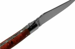 Laguiole En Aubrac Red Poplar Burl L0212LPRIFSJ1 Poplar Wood, Polished, Laguiole Pocket Knife, 12 Cm -KNIVESANDTOOLS Sales AUL0212LPRIFSJ1 06 laguioleaubrac