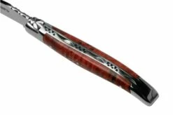 Laguiole En Aubrac Red Poplar Burl L0212LPRIFSJ1 Poplar Wood, Polished, Laguiole Pocket Knife, 12 Cm -KNIVESANDTOOLS Sales AUL0212LPRIFSJ1 07 laguioleaubrac
