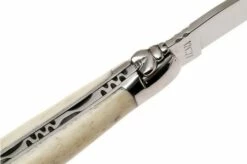Laguiole En Aubrac Classic 12cm White Bone L0212OSI-FSI1 16 Laguiole En Aubrac Classic 12cm White Bone L0212OSI-FSI1 -KNIVESANDTOOLS Sales AUL0212OSI FSI1 06 laguiole en aubrac aul0212osi fsi1 06