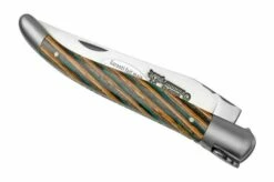 Laguiole En Aubrac Samba Brown L0212SAMIF Brown Samba Wood, Matt, 12 Cm -KNIVESANDTOOLS Sales AUL0212SAMIF 04 laguioleaubrac