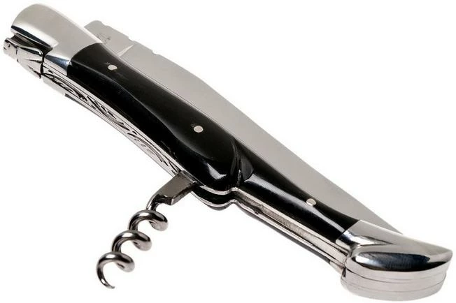 Laguiole En Aubrac 12 Cm Pocket Knife With Corkscrew Horn, L0312CPI-SSI1 7 Laguiole En Aubrac 12 Cm Pocket Knife With Corkscrew Horn, L0312CPI-SSI1 - Image 5