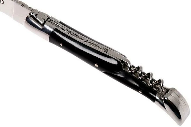 Laguiole En Aubrac 12 Cm Pocket Knife With Corkscrew Horn, L0312CPI-SSI1 10 Laguiole En Aubrac 12 Cm Pocket Knife With Corkscrew Horn, L0312CPI-SSI1 - Image 8
