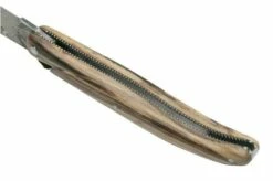 Laguiole En Aubrac Le Perlé 12 Cm L0512WA6J3DB Balbach Damast Full Handle Beech Wood -KNIVESANDTOOLS Sales AUL0512WA6J3DB 05 laguioleaubrac