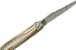 Laguiole En Aubrac Le Perlé 12 Cm L0512WA6J3DB Balbach Damast Full Handle Beech Wood -KNIVESANDTOOLS Sales AUL0512WA6J3DB 06 laguioleaubrac
