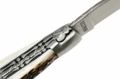 Laguiole En Aubrac 12cm Double Plates, Stag Horn Hand-filed, L0712BCI/FSB1 16 Laguiole En Aubrac 12cm Double Plates, Stag Horn Hand-filed, L0712BCI/FSB1 -KNIVESANDTOOLS Sales AUL0712BCI FSB1 06 laguiole en aubrac