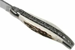 Laguiole En Aubrac 12cm Double Plates, Stag Horn Hand-filed, L0712BCI/FSB1 17 Laguiole En Aubrac 12cm Double Plates, Stag Horn Hand-filed, L0712BCI/FSB1 -KNIVESANDTOOLS Sales AUL0712BCI FSB1 07 laguiole en aubrac