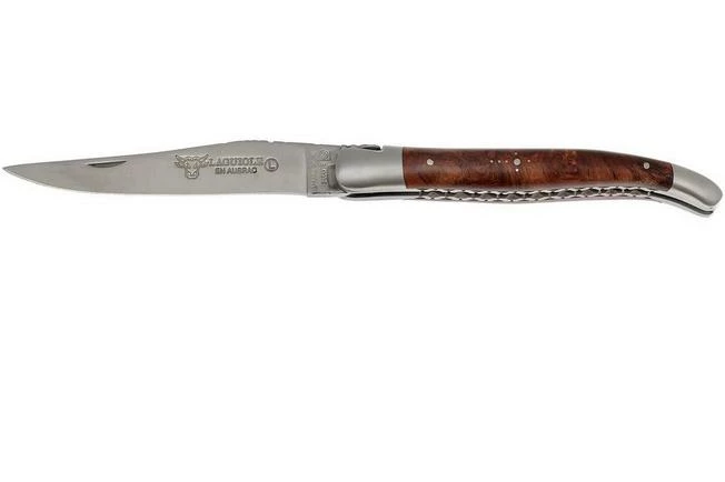 Laguiole En Aubrac 12cm Double Plates, Palissander Hand-filed, L0712LPI-FSB1 3 Laguiole En Aubrac 12cm Double Plates, Palissander Hand-filed, L0712LPI-FSB1