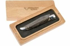 Laguiole En Aubrac 12 Cm Damast Pocket Knife, Full Handle Horn L0712PCI-FFI1 -KNIVESANDTOOLS Sales AUL0712PCI FFI1 09 laguiole en aubrac aul0712pci ffi1 09