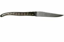 Laguiole En Aubrac 12 Damast, Full Handle Buffalo Horn L0512BULI/LQI1 -KNIVESANDTOOLS Sales AULO512BUL IFQ 02 laguiole en aubrac v202006