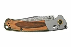 Benchmade Mini Crooked River Bull Elk Limited Edition Artist Series 15085-2201, Hunting Pocket Knife, Casey Underwood Design -KNIVESANDTOOLS Sales BE15085 2201 06 benchmade