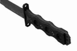 Benchmade SOCP Black 185BK CPM 3V Fixed Knife, Greg Thompson Design -KNIVESANDTOOLS Sales BE185BK 04 benchmade