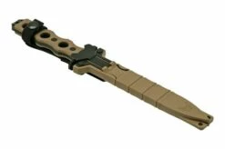 Benchmade SOCP Desert Tan 185SBK-1, CPM-3V Serrated, Fixed Knife, Greg Thompson Design -KNIVESANDTOOLS Sales BE185SBK 1 06 benchmade