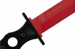 Benchmade SOCP Red 185T Trainer Fixed Knife, Greg Thompson Design -KNIVESANDTOOLS Sales BE185T 05 benchmade