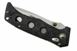 Benchmade Mini Adamas 273-03, CPM-MagnaCut, Marbled Carbon Fiber, Pocket Knife -KNIVESANDTOOLS Sales BE273 03 06 benchmade