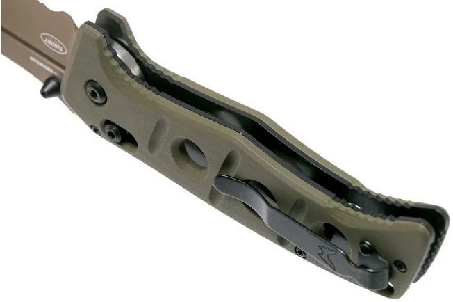 Benchmade 275SFE-2 Sibert Adamas OD Green G10, Flat Earth Serrated Pocket Knife, Shane Sibert Design 7 Benchmade 275SFE-2 Sibert Adamas OD Green G10, Flat Earth Serrated Pocket Knife, Shane Sibert Design - Image 5