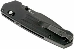Benchmade Vallation 407SBK Serrated Black Blade, Pocket Knife -KNIVESANDTOOLS Sales BE407SBK 04 benchmade be407sbk 04