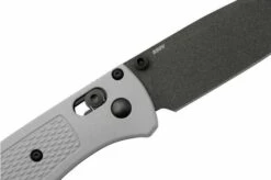 Benchmade Bugout 535BK-08 Storm Gray Grivory, Dark Gray Cerakote Pocket Knife -KNIVESANDTOOLS Sales BE535BK 08 05 benchmade