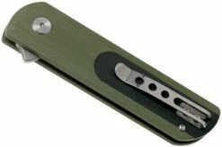 Bestech Pebble BG07A Green Black G10, Stonewashed Pocket Knife -KNIVESANDTOOLS Sales BHBG07A 04 bestech