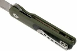 Bestech Pebble BG07A Green Black G10, Stonewashed Pocket Knife -KNIVESANDTOOLS Sales BHBG07A 05 bestech