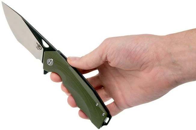 Bestech Toucan BG14B-1 Green G10 Pocket Knife 10 Bestech Toucan BG14B-1 Green G10 Pocket Knife - Image 8